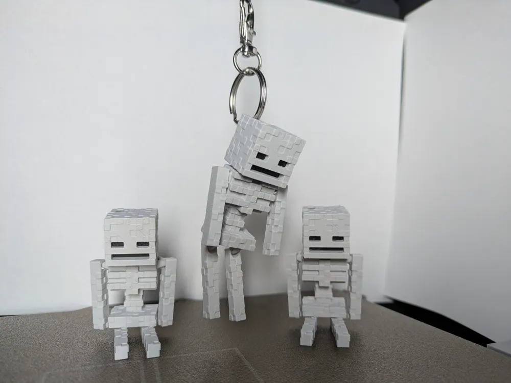 Skeleton Keychain